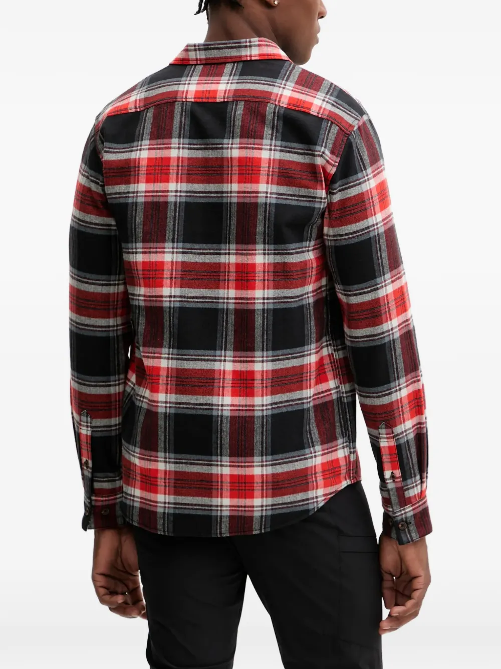  Mammut Check-pattern Shirt - Red 