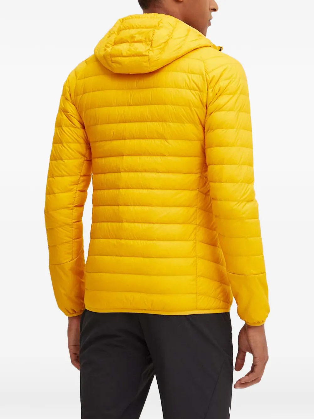  Salewa Brenta Hooded Quilted Jacket - Yellow 