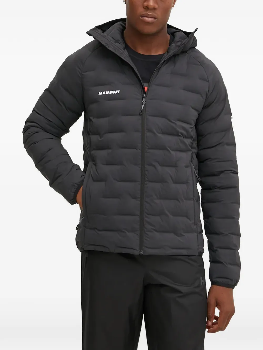 Mammut Sender IN zip-up hooded jacket - Nero