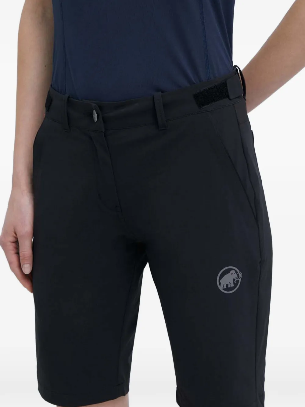  Mammut Bermudas Con Logo - Negro 
