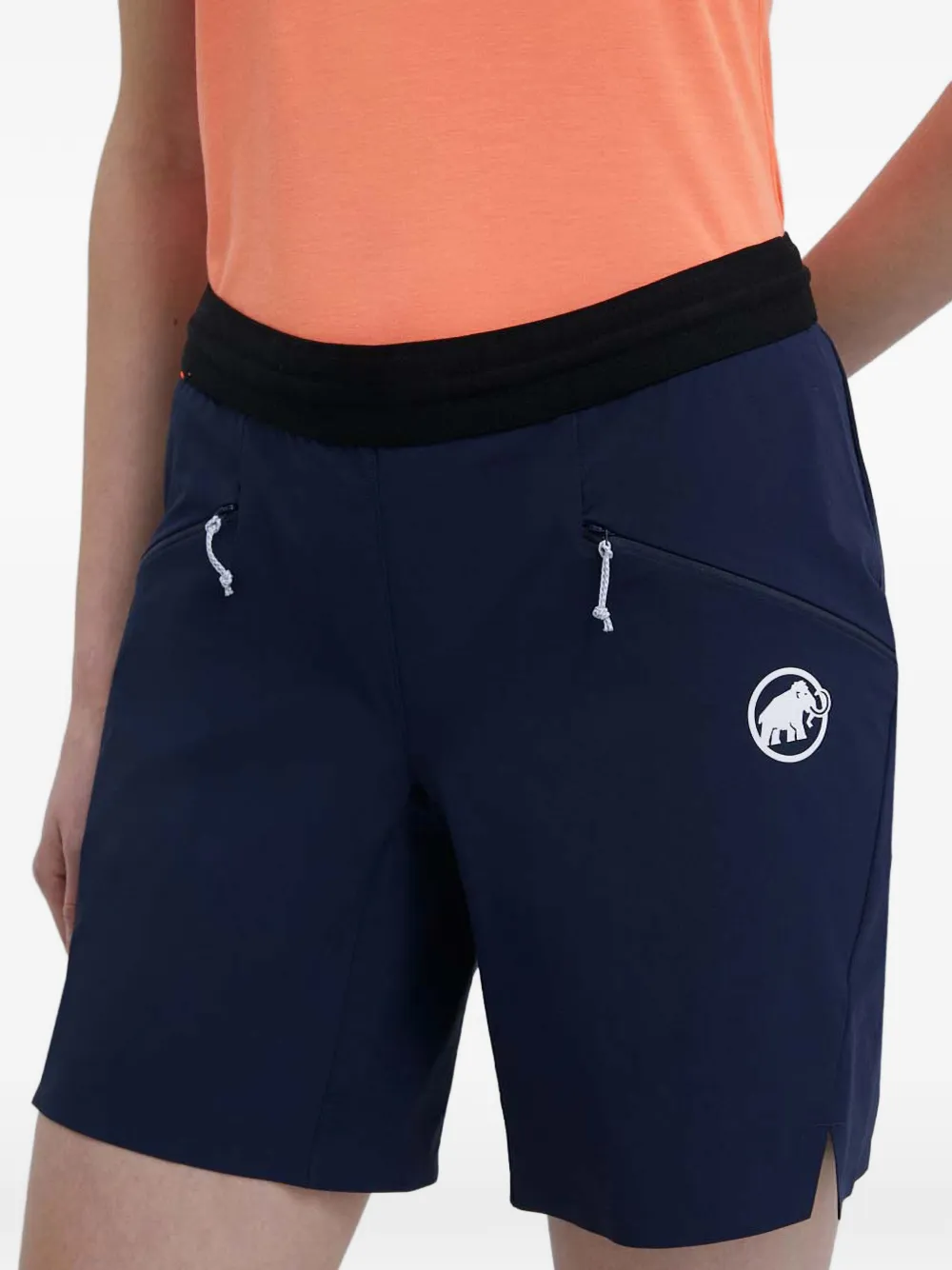 Aenergy Light So Logo Zip Shorts