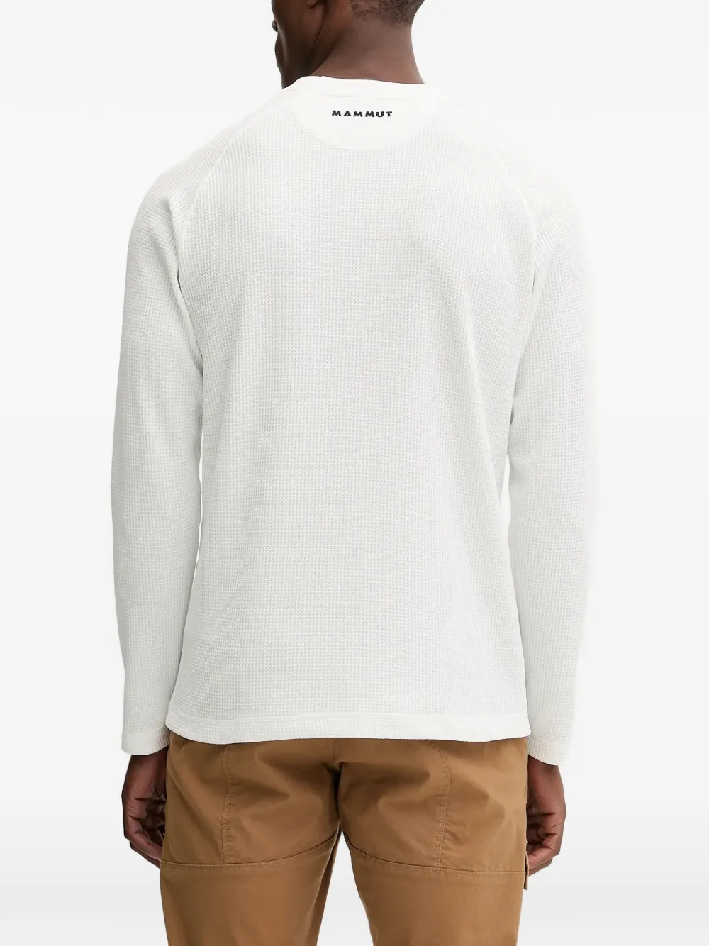  Mammut Waffle Long-sleeve T-shirt - White 