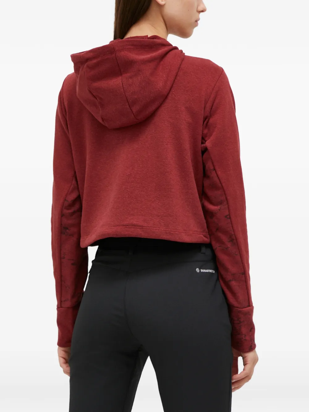 Salewa Hoodie met logodetail Rood