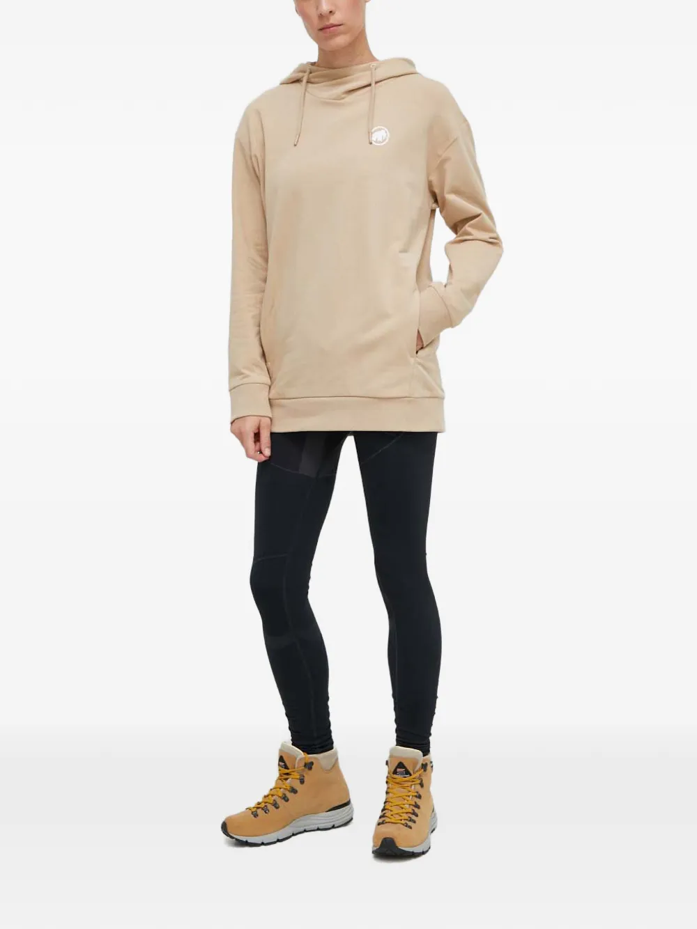  Mammut Logo-detail Hoodie - Neutrals 