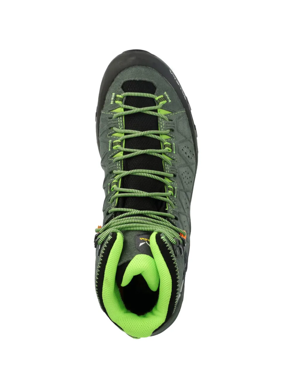  Salewa Alp Perforated Panelled Trainers - Green 