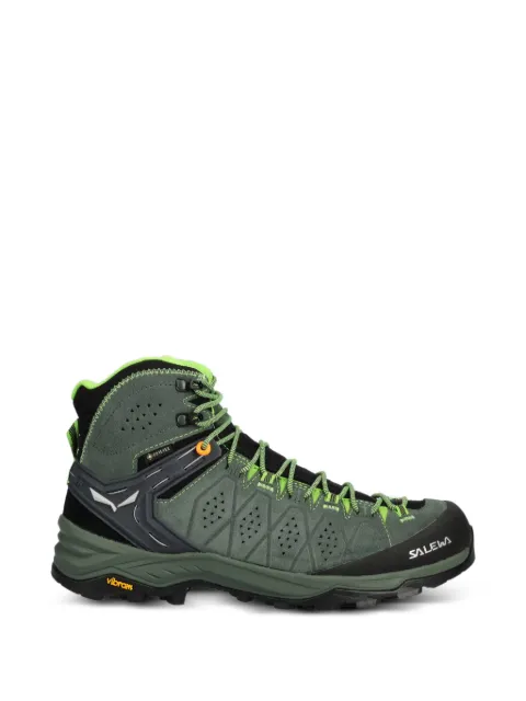 Salewa Alp perforated panelled trainers