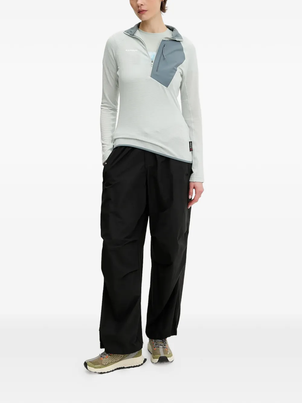  Mammut Logo-detail Sweatshirt - Neutrals 