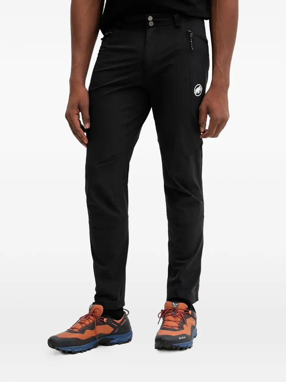 Mammut Ducan logo-detail performance trousers - Nero