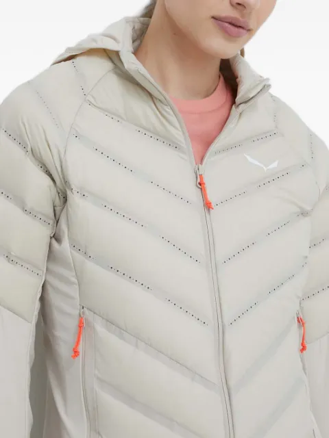 Salewa hooded quilted performance jacket