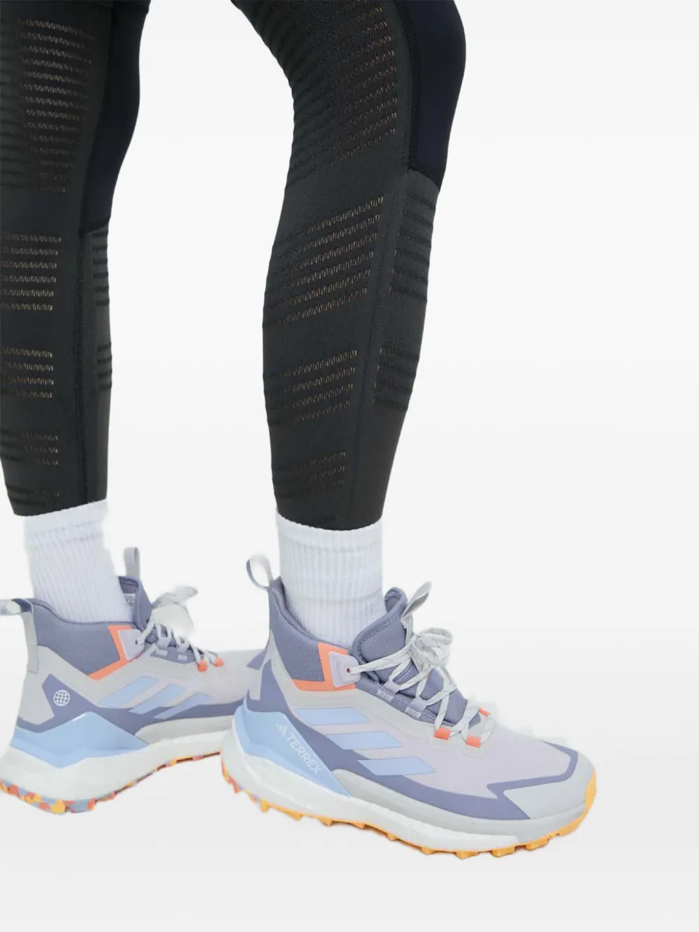 Salewa Legging met logoprint Zwart
