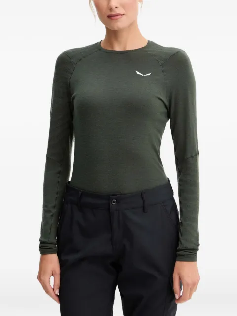 Salewa haut à motif de chevrons