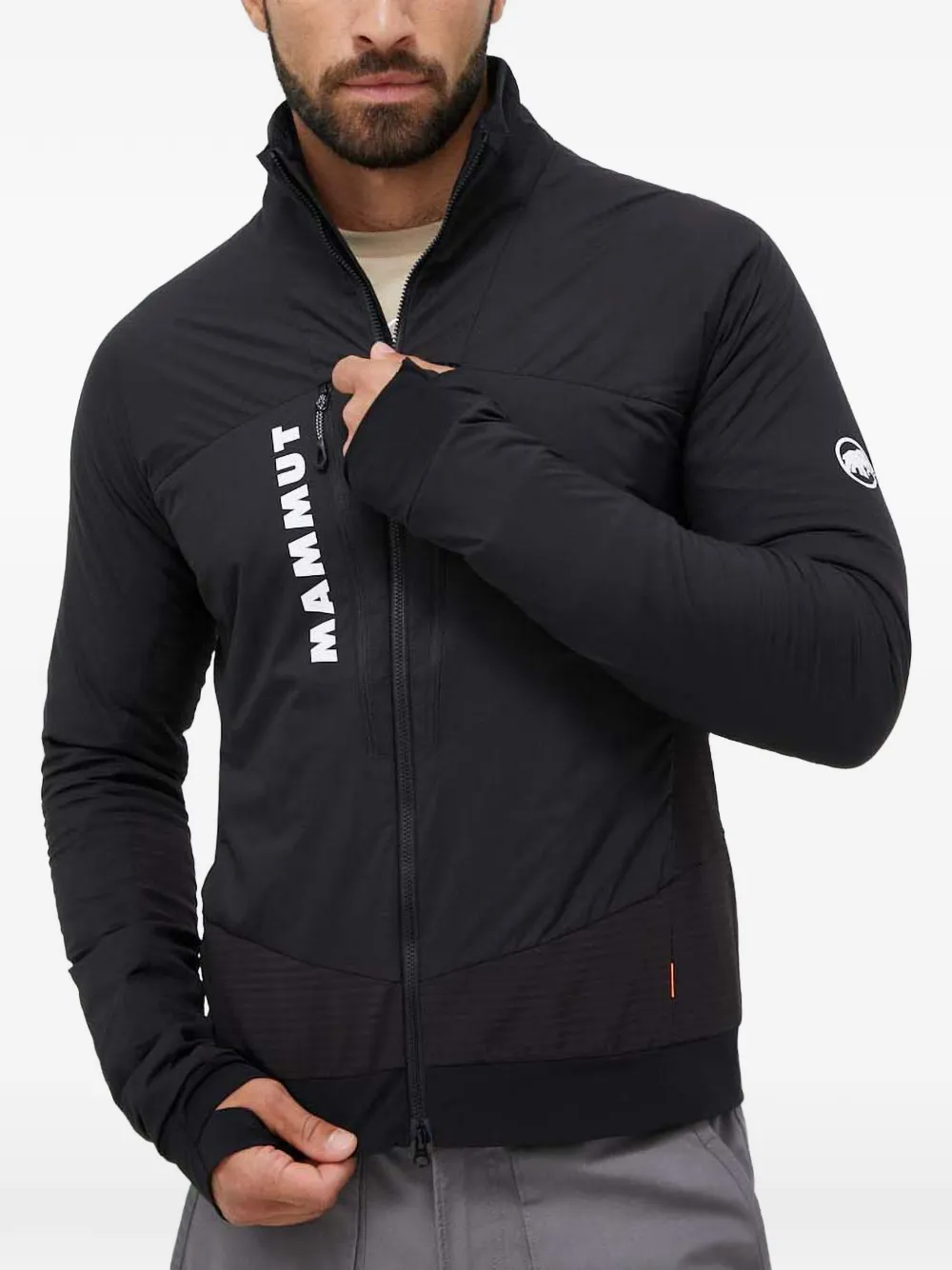 Mammut Aenergy IN zip-up hybrid jacket - Nero