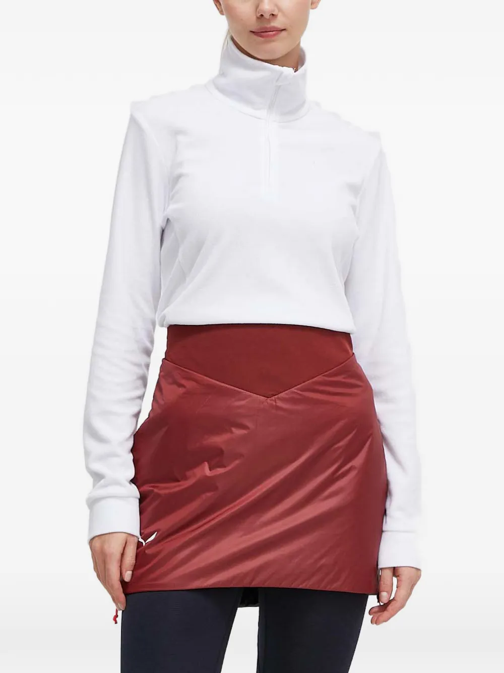 Salewa zip skirt - Rosso