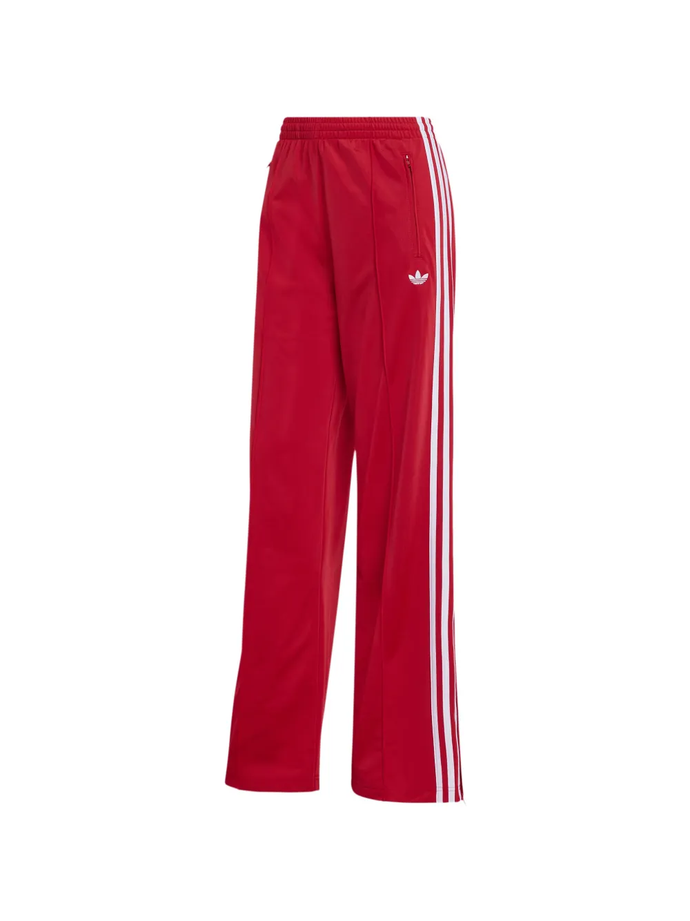 adidas Firebird stripe split track pants - Rosso