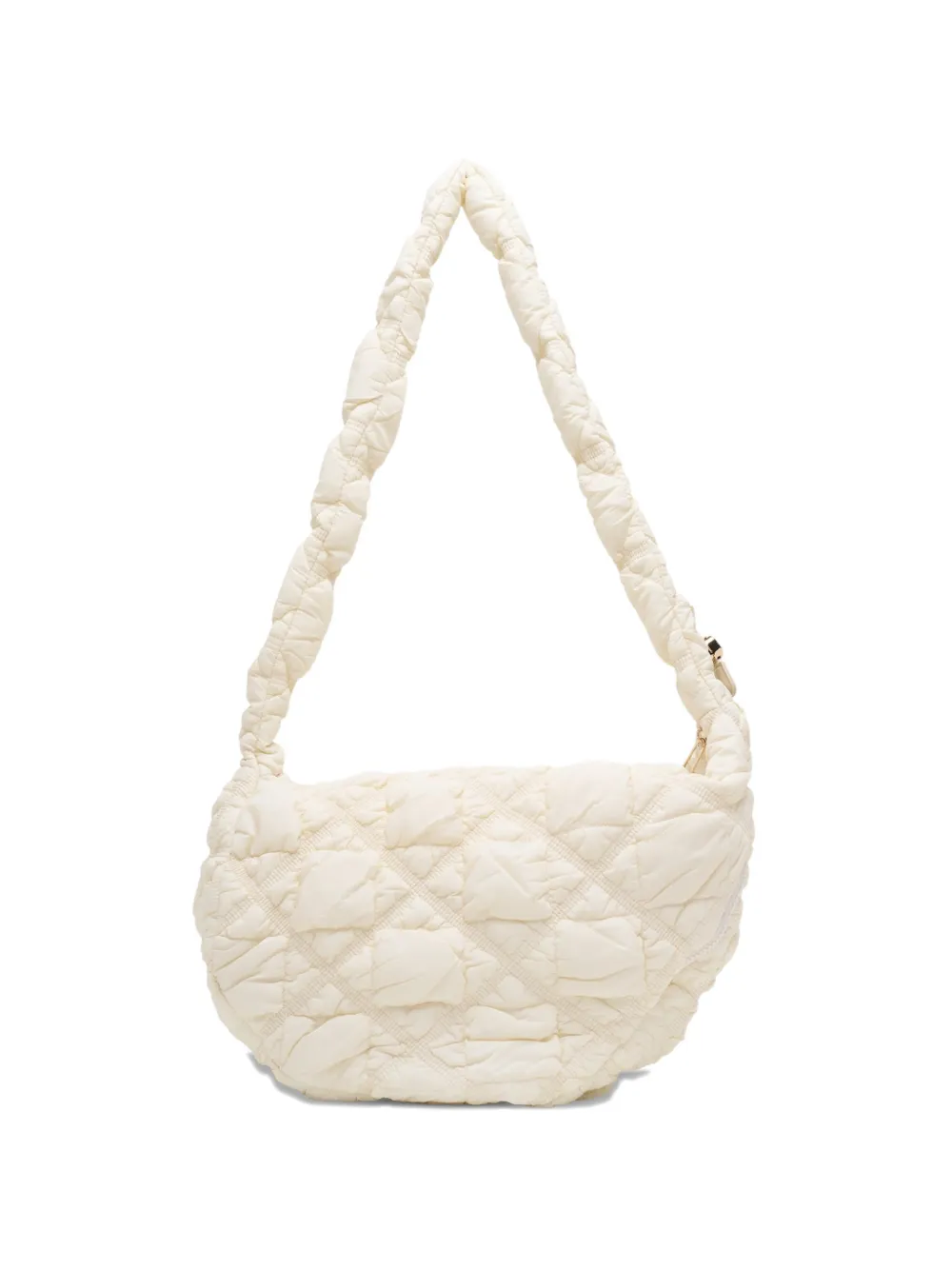 CARLYN Cozy quilted shoulder bag - Toni neutri