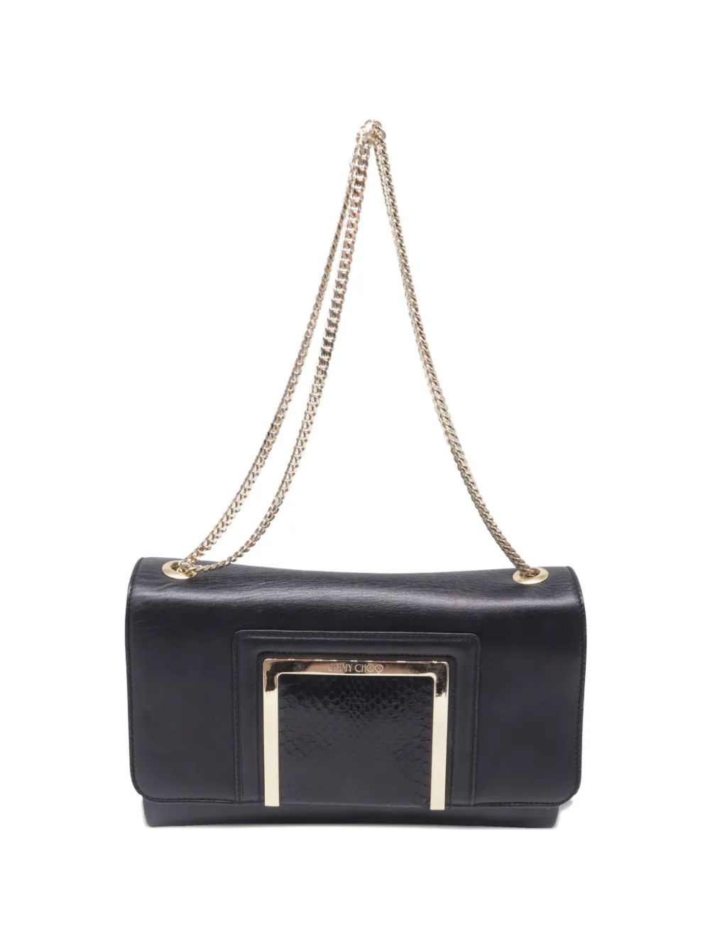 Jimmy Choo Pre-Owned Borsa a spalla Alba - Nero