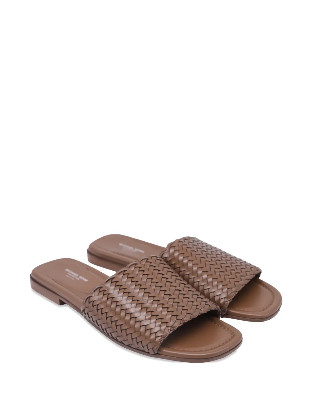 Michael Kors Vintage woven leather sandals - Bruin
