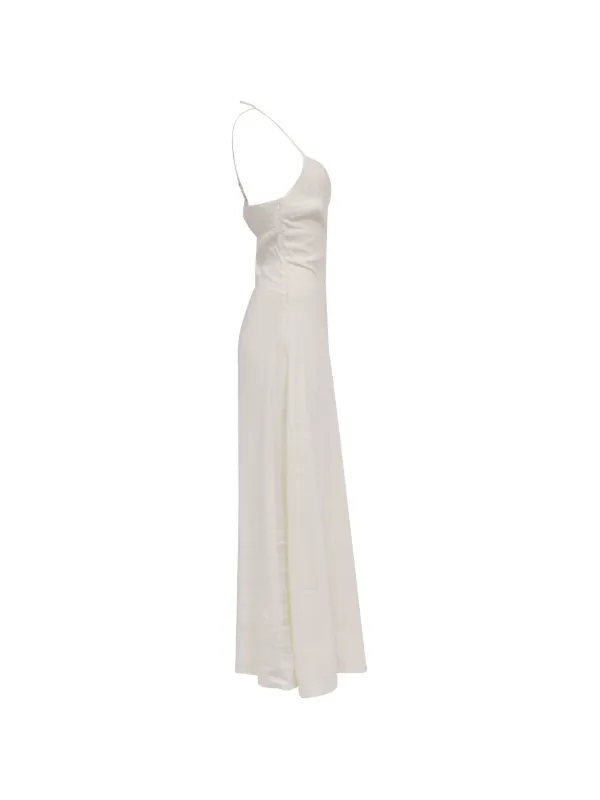 cult gaia white cut out dress Jena Knit Dress