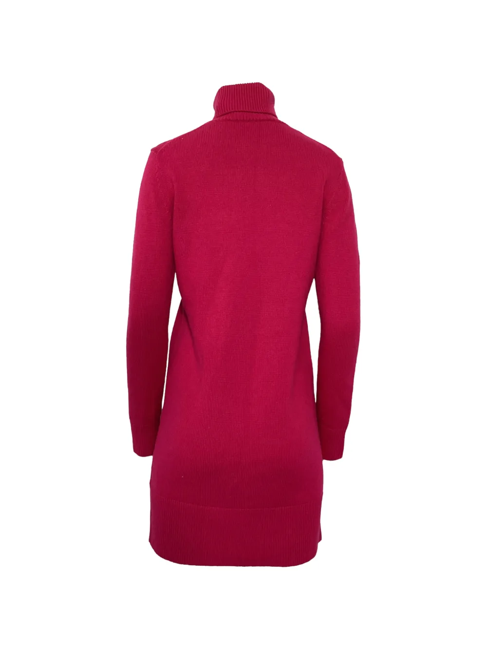 Michael Kors Vintage turtleneck sweater midi dress - Rood