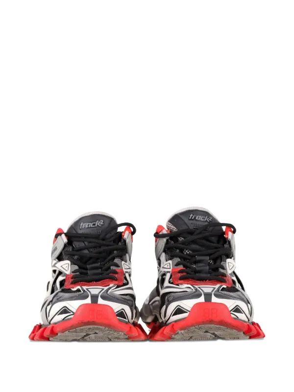 Balenciaga Pre-Owned Track 2 Panelled Sneakers | Grey  display picture 1