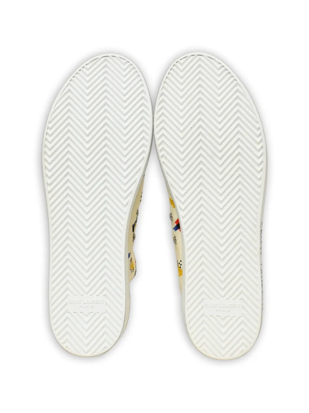 Saint Laurent Pre-Owned プリント スニーカー | ニュートラル
