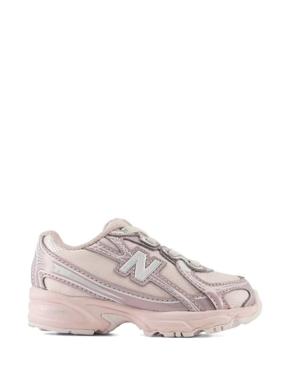 New Balance Kids 740 Bungee lace sneakers Roze