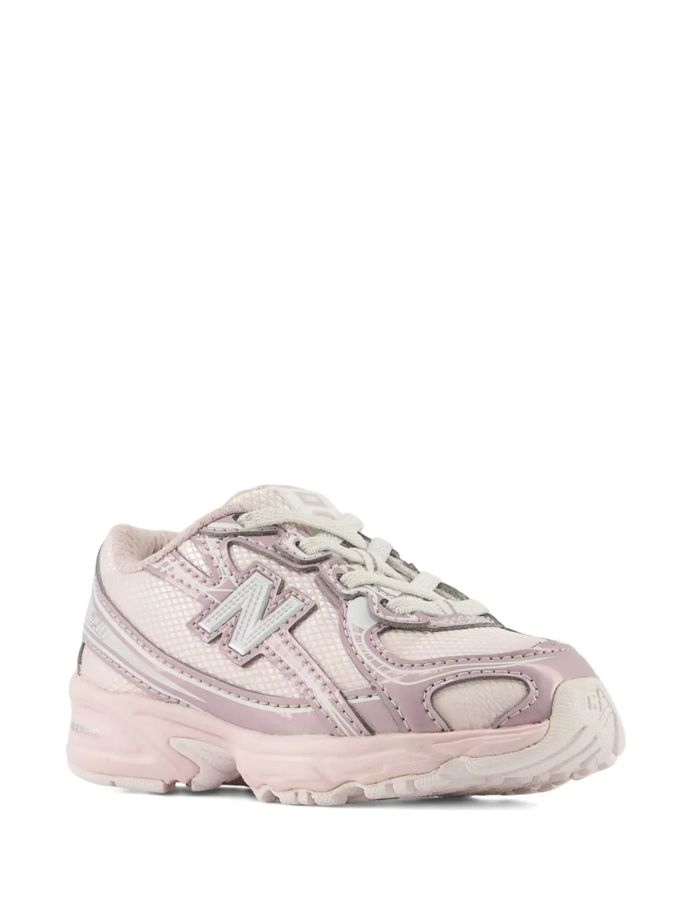New Balance Kids 740 Bungee lace sneakers Roze