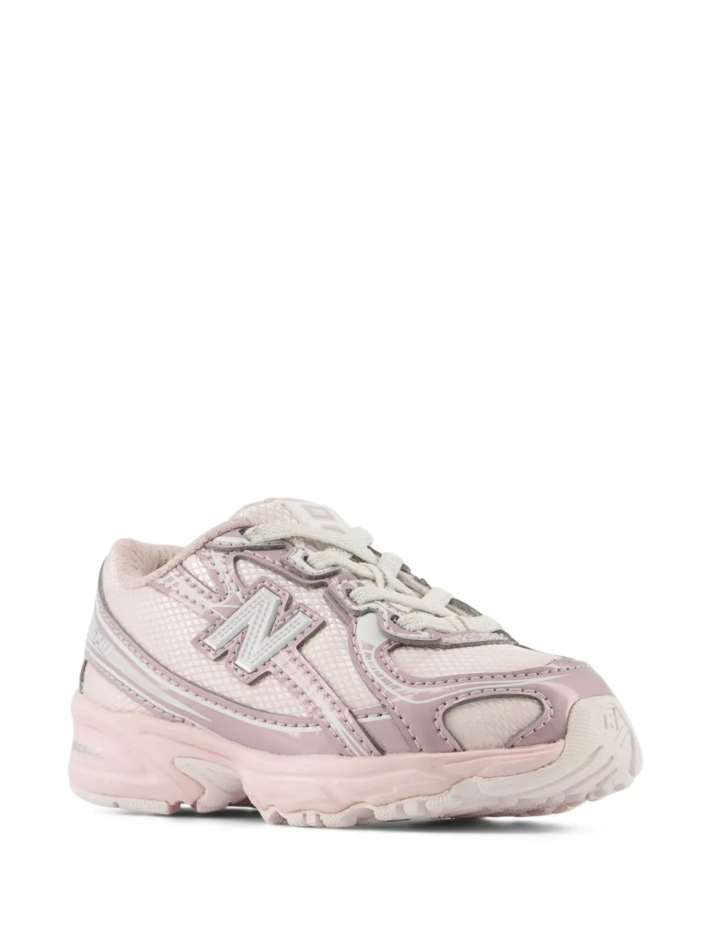 New Balance Kids 740 Bungee lace sneakers Roze