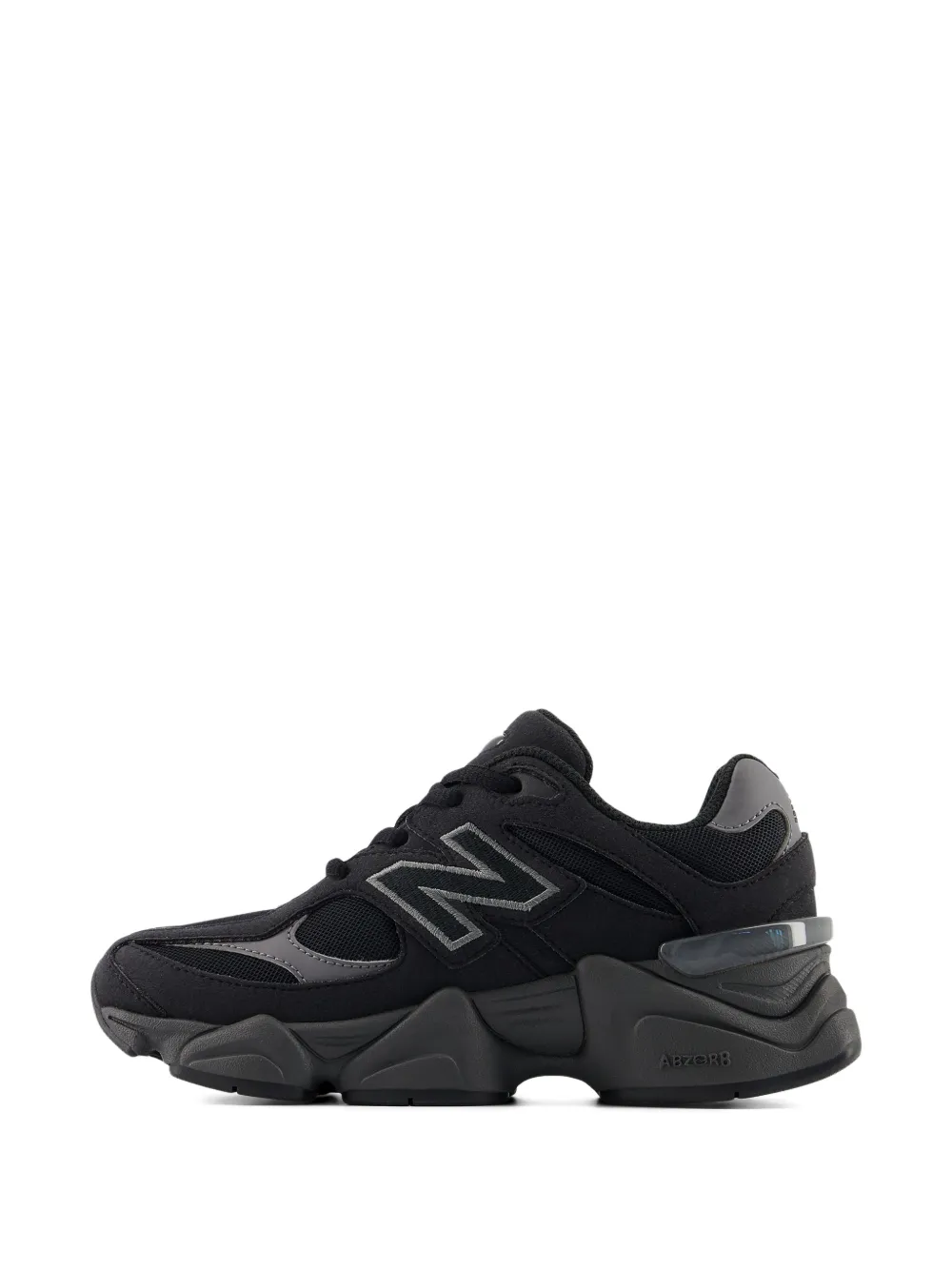 New Balance Kids 9060 lace-up sneakers Zwart