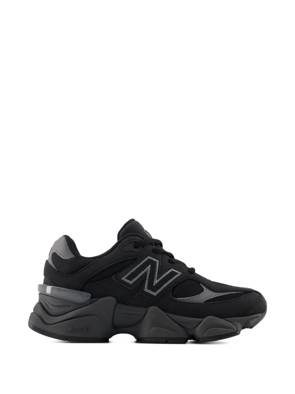 New Balance Kids 9060 lace-up sneakers Zwart