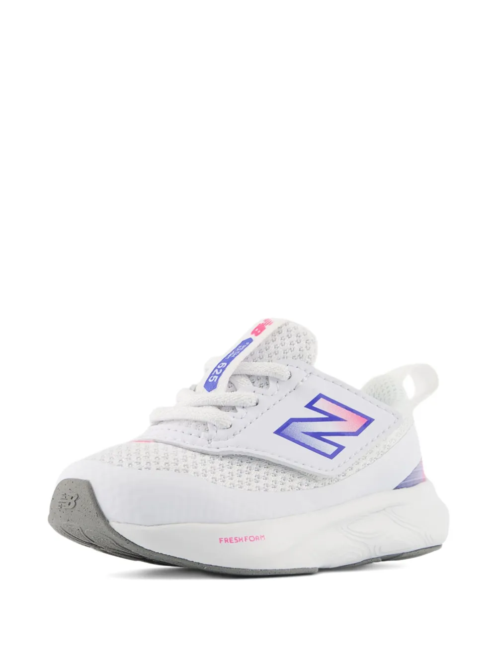 New Balance Kids Fresh Foam 625 NEW-B Hook & Loop logo sneakers Wit