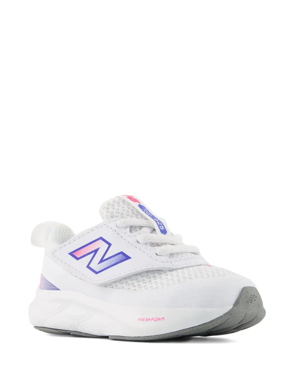 New Balance Kids Fresh Foam 625 NEW-B Hook & Loop logo sneakers Wit