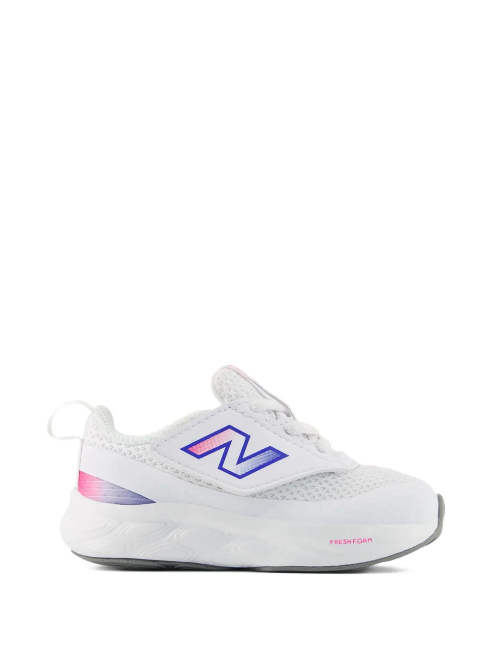 New Balance Kids Fresh Foam 625 NEW-B Hook & Loop logo sneakers Wit