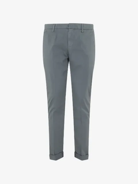 DONDUP grey tapered trousers