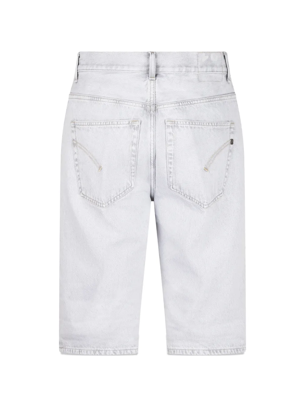 DONDUP Shorts met knoopsluiting Grijs