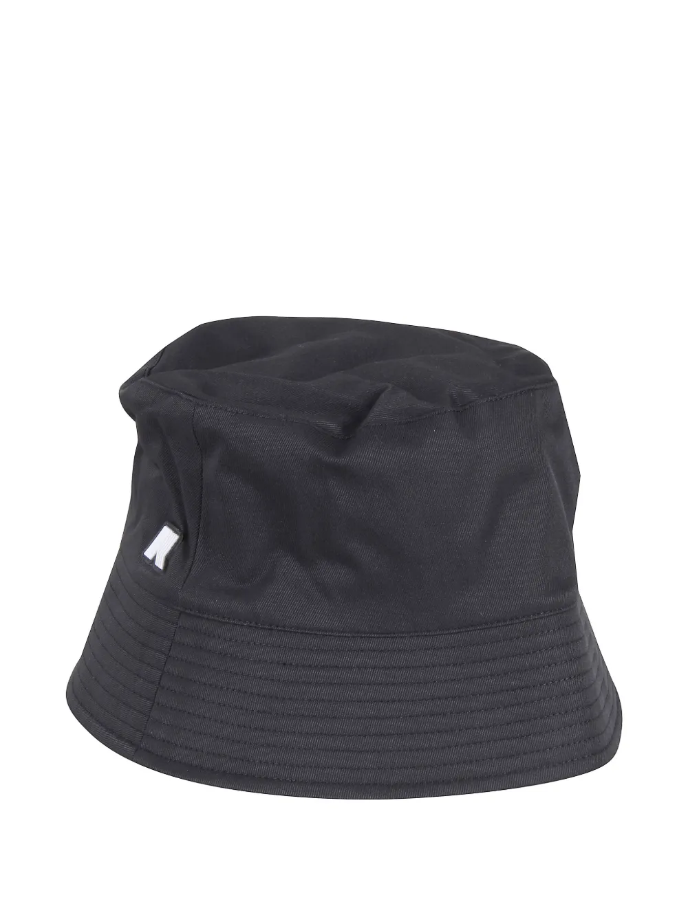 K-Way logo-patch bucket hat - Nero