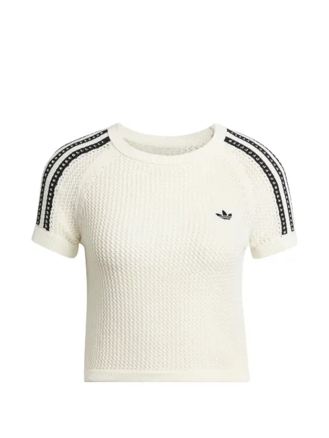 adidas Cali crochet logo T-shirt