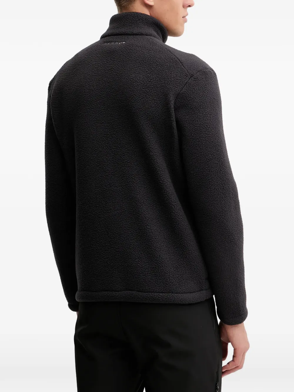 Logo-Embroidered Fleece Jacket