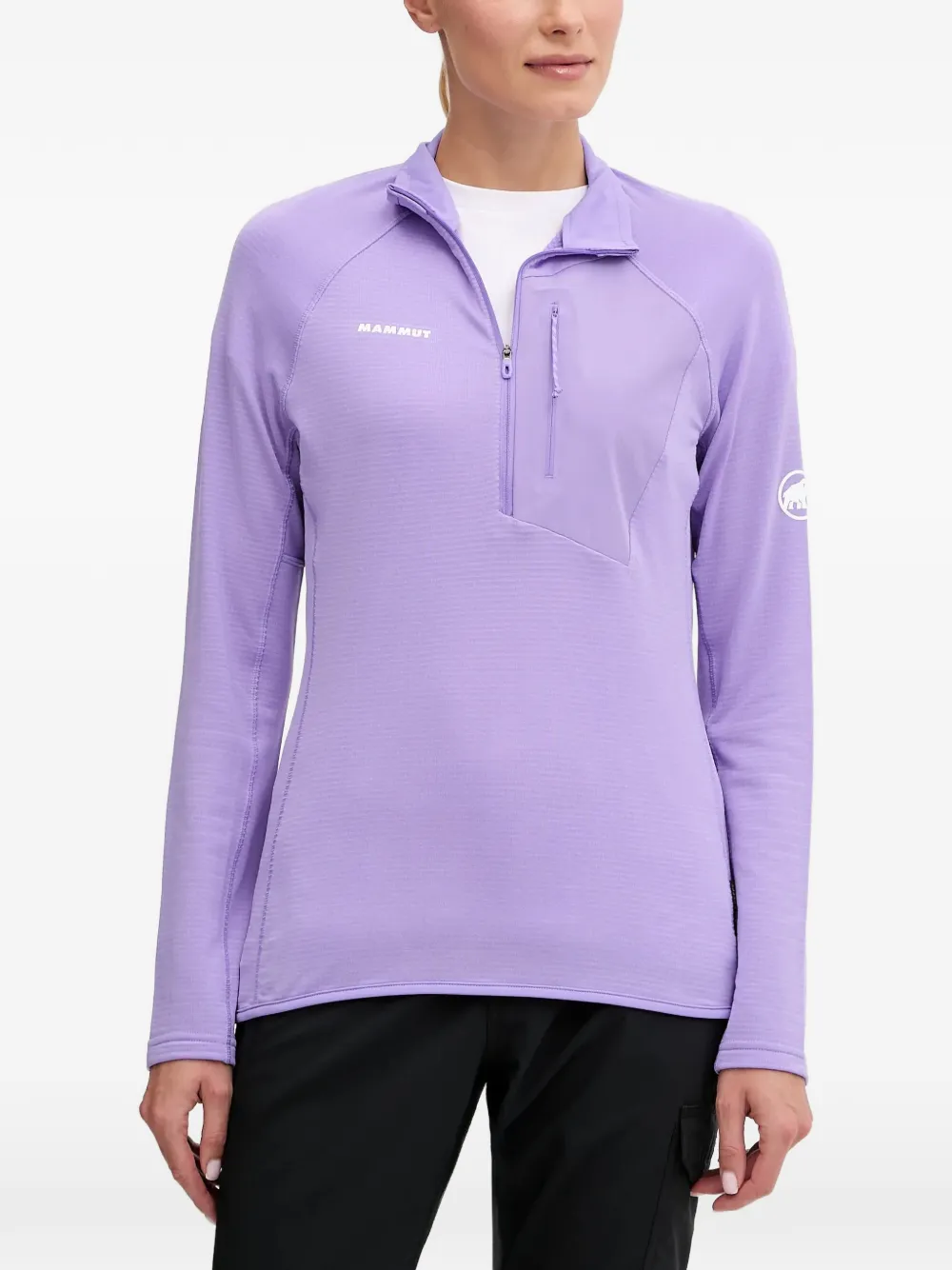 Mammut Aenergy Light ML half-zip top - Violett
