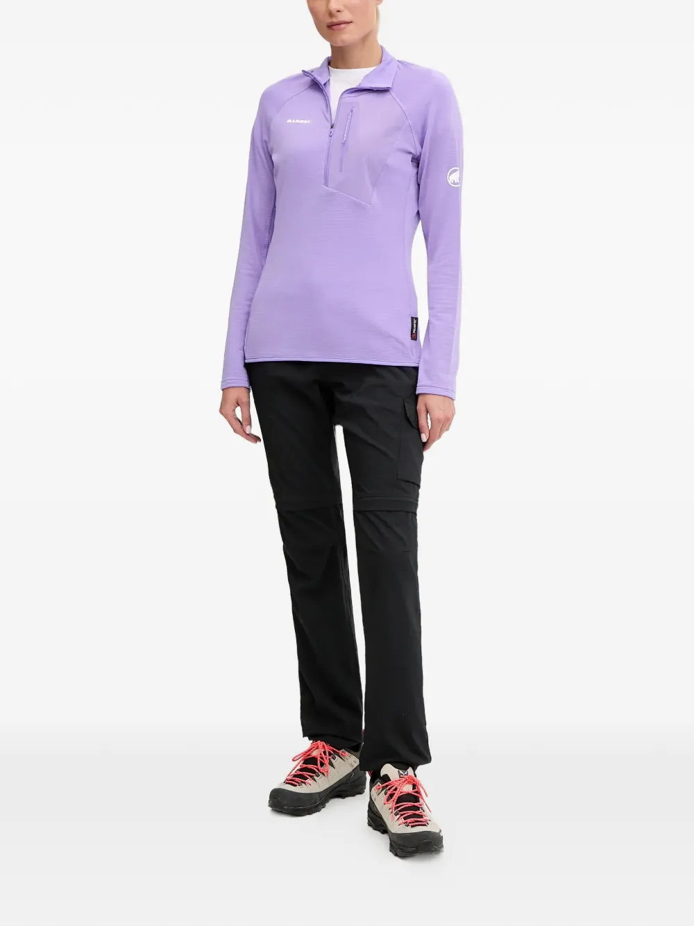  Mammut Aenergy Light Ml Half-zip Top - Purple 