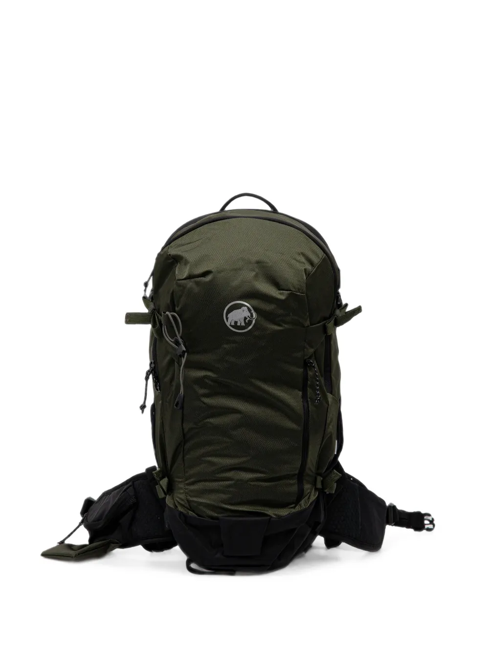 Mammut Logo-print Panelled Backpack In Green