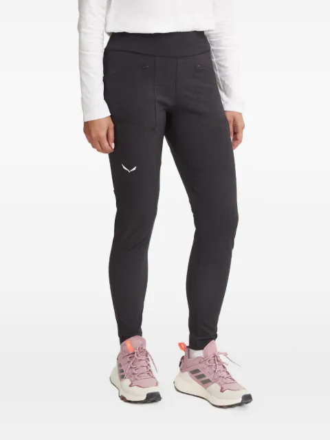 Salewa logo-detail performance leggings