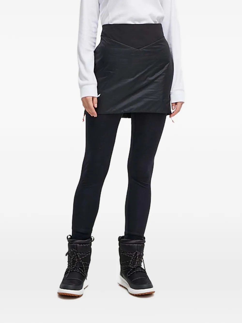  Salewa Zip High-waisted Skirt - Black 