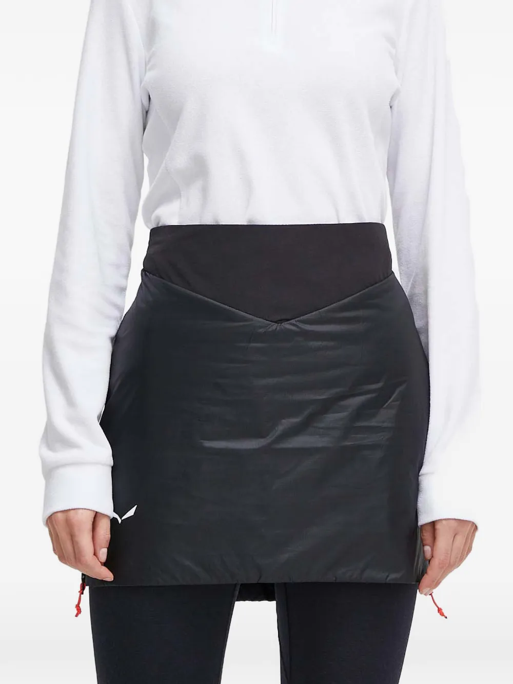 Salewa zip high-waisted skirt - Nero