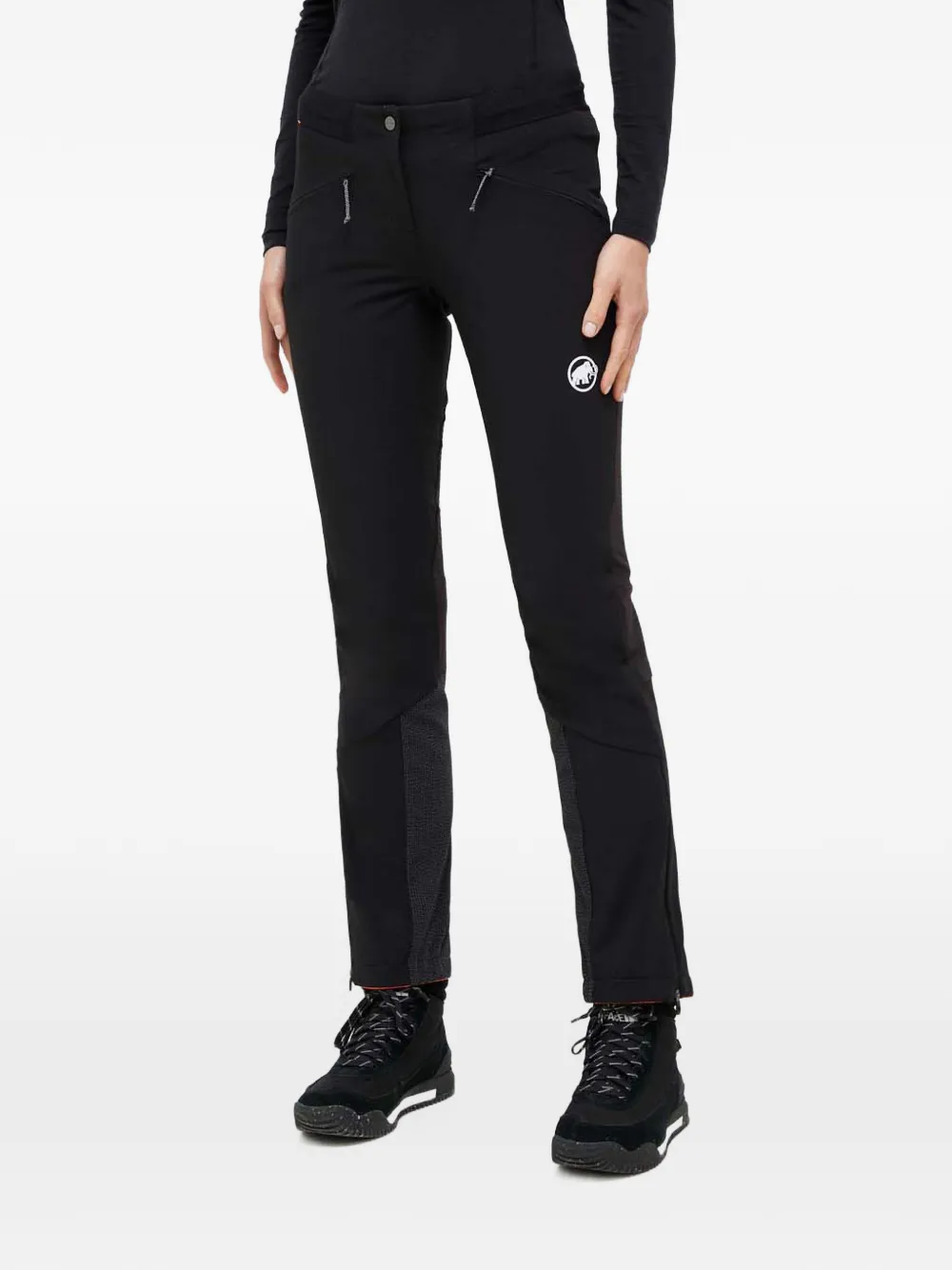 Mammut Ducan logo-print performance trousers - Nero