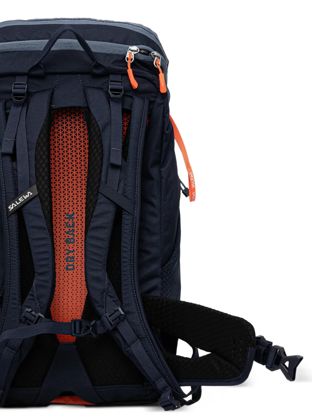  Salewa Logo Appliqué Drawstring Backpack - Blue 