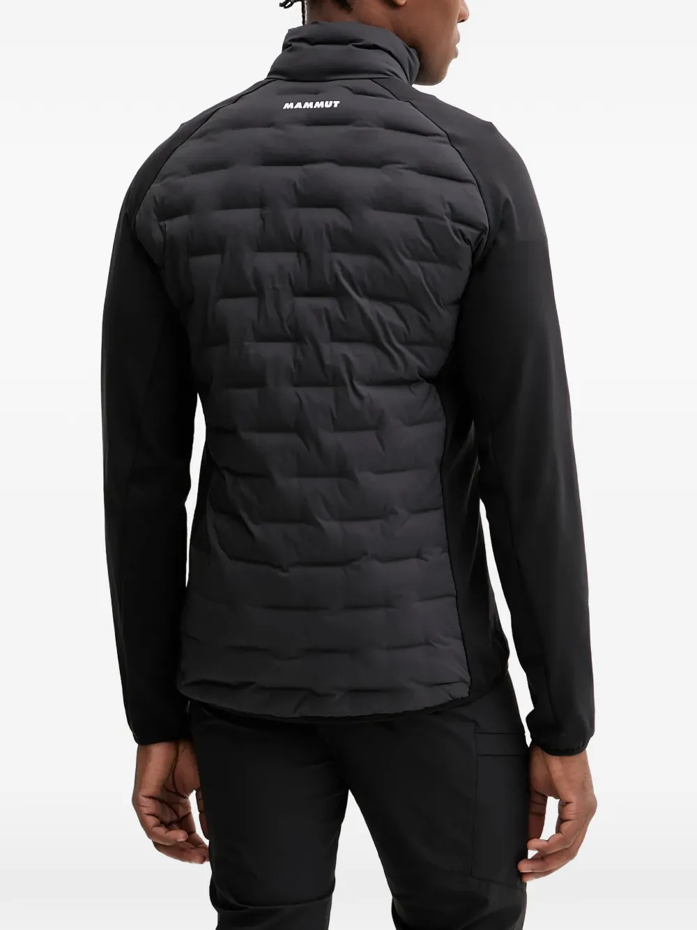 Mammut Sender IN hybride jack met rits Zwart