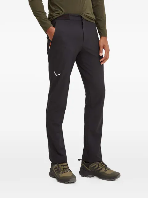 Salewa pantalon à logo imprimé