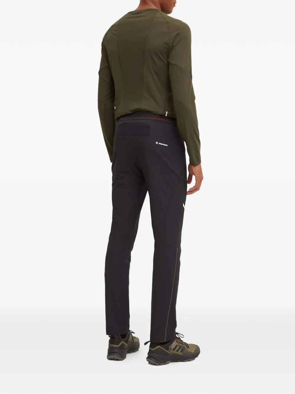  Salewa Logo-print Performance Trousers - Black 