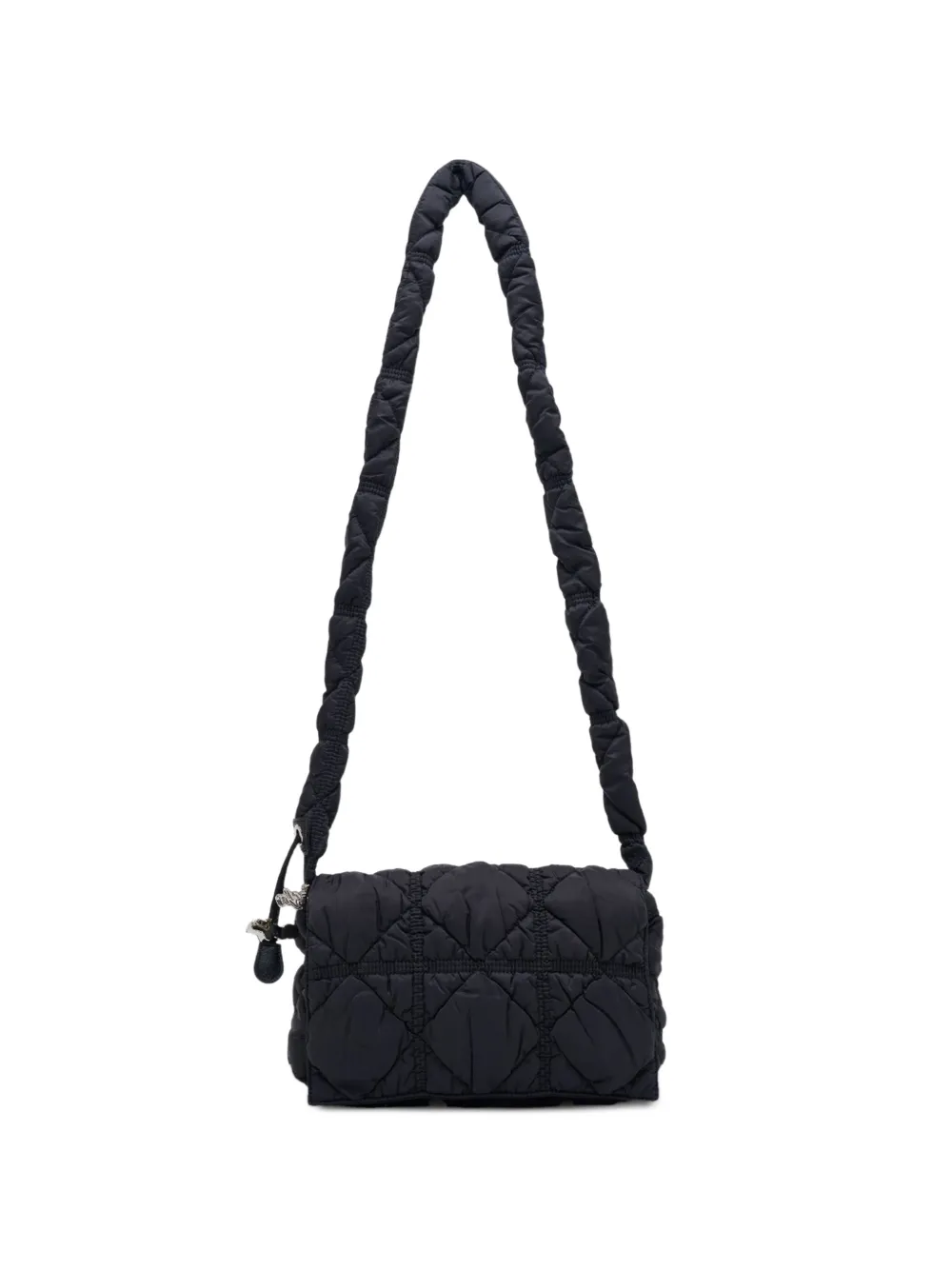 CARLYN Luke quilted cross body bag - Nero